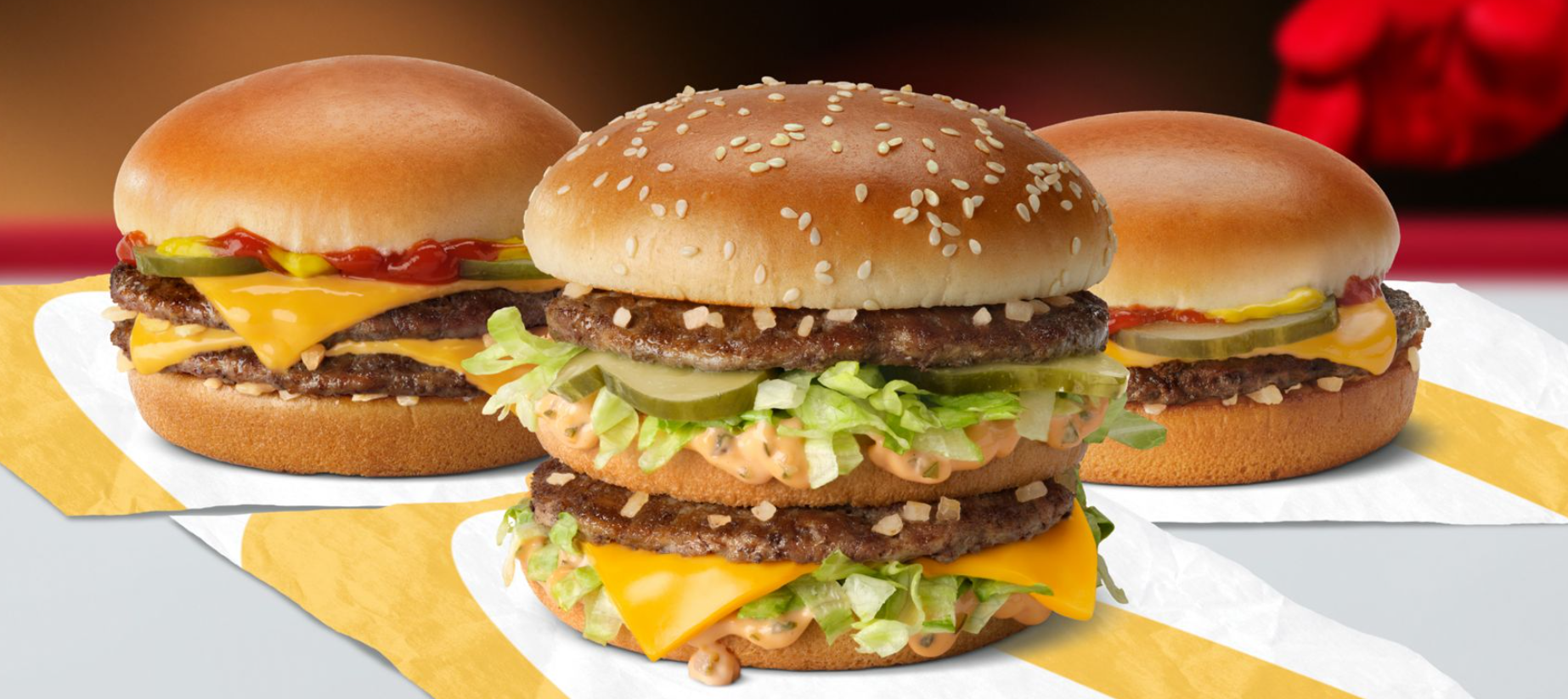 McDonald's Dinner Burgers